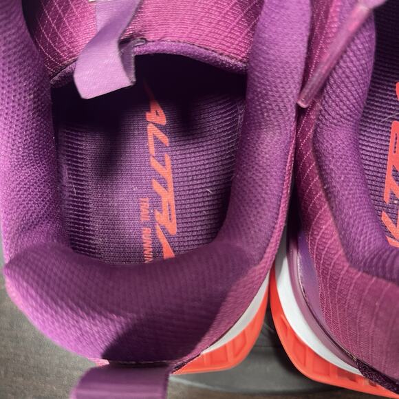 Altra Lone Peak 7 Womens Size 9.5 Purple Lace Up Athletic Comfort Sneakers - Picture 7 of 10